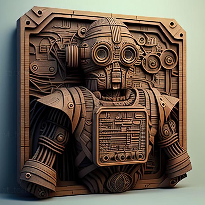 3D модель St Робот-мусорщик из WALL I (STL)